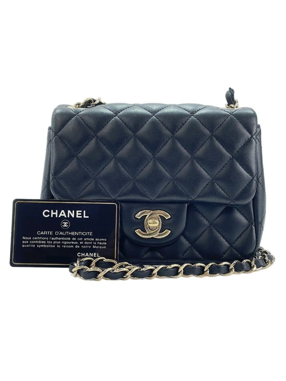 Chanel Shoulder Bag Mini Quilted